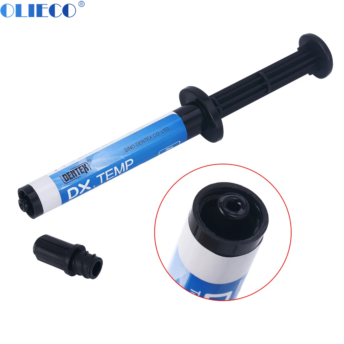 Dental Temporary Flow light Cure filling Composite Material Resin 2.5g blue