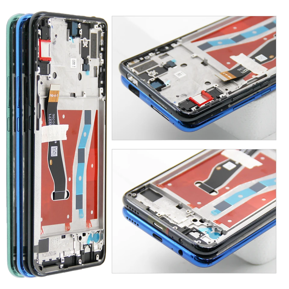 Pantalla AMOLED de 6.59 pulgadas para Huawei Y9 Prime 2019, LCD con touch screen y digitalizador, para Huawei P Smart Z STK-LX1, reemplazo de LCD 4