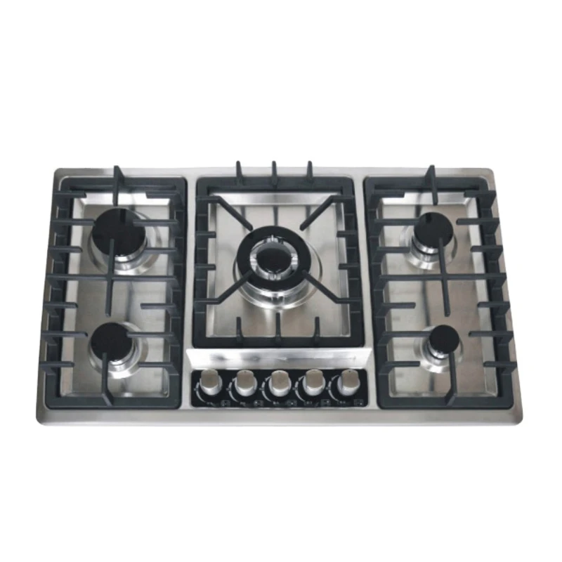 

5 burner kitchen appliance gas stove wholesale built in cooktop professional cooker