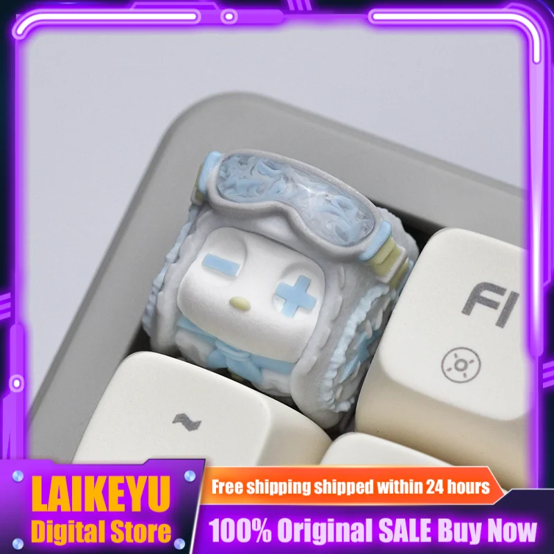 cartoon Series Theme Keycaps Mechanical Keyboard Layered Dropping Glue PC Gaming Keyboard Collection Gift custom Keycaps