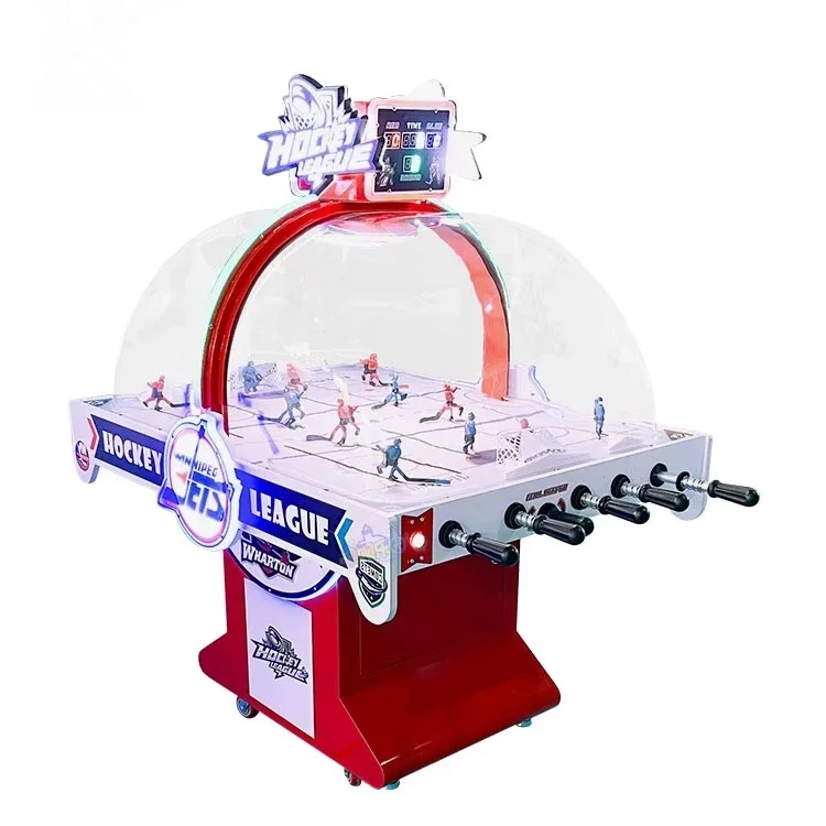 Amusement Machine Popular Design Coin Operated Ice Ball Arcade Game Machine 2-Player  Ice Hockey Game Table Machine