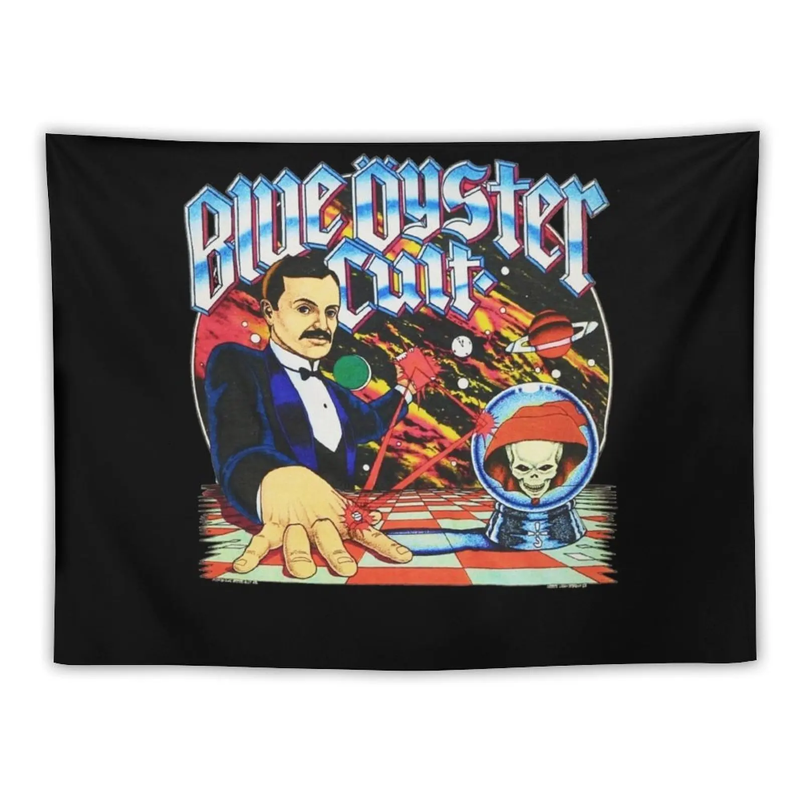 

Blue Oyster Cult Tapestry Cute Decor Home Decoration Tapestry