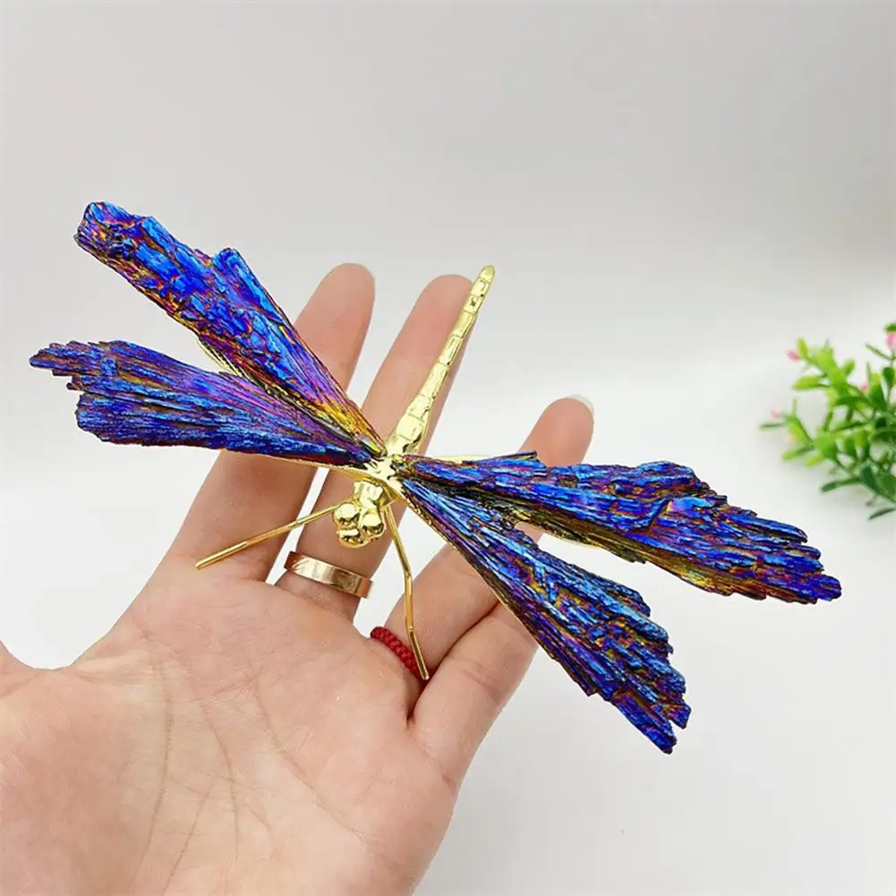 Dragonfly Transformation Symbol Kyanite Dragonfly Reiki Dragonfly Decoration for Expression Spiritual Connection Meditation