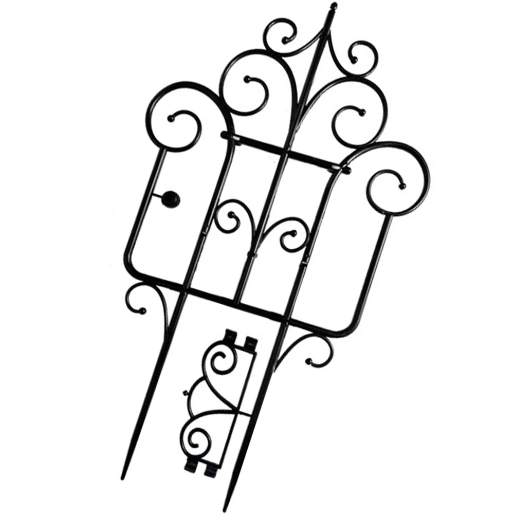 سياج بلاستيكي للمناظر الطبيعية 3 بوصة PVC على الطراز الأوروبي في الحديقة متفوقا الحدود سياج حديقة قابل لإعادة الاستخدام لسرير الزهور ساحة الرصيف #3