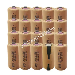 Batería recargable de alta potencia para herramientas eléctricas, destornillador eléctrico, aspiradora, ni-cd SC, 2000mAh, Sub C, 10C, 1,2 V