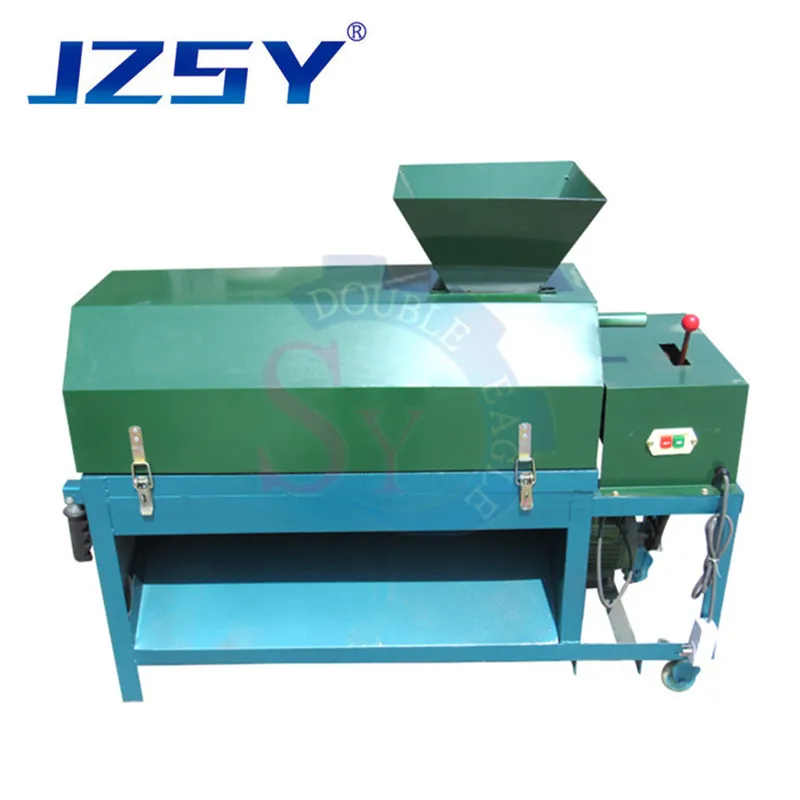 آلة تقشير وتنظيف الجوز الأخضر المنزلية الصغيرة الأوتوماتيكية التجارية بسعر الجملة/ديكور جلد الجوز الطازج