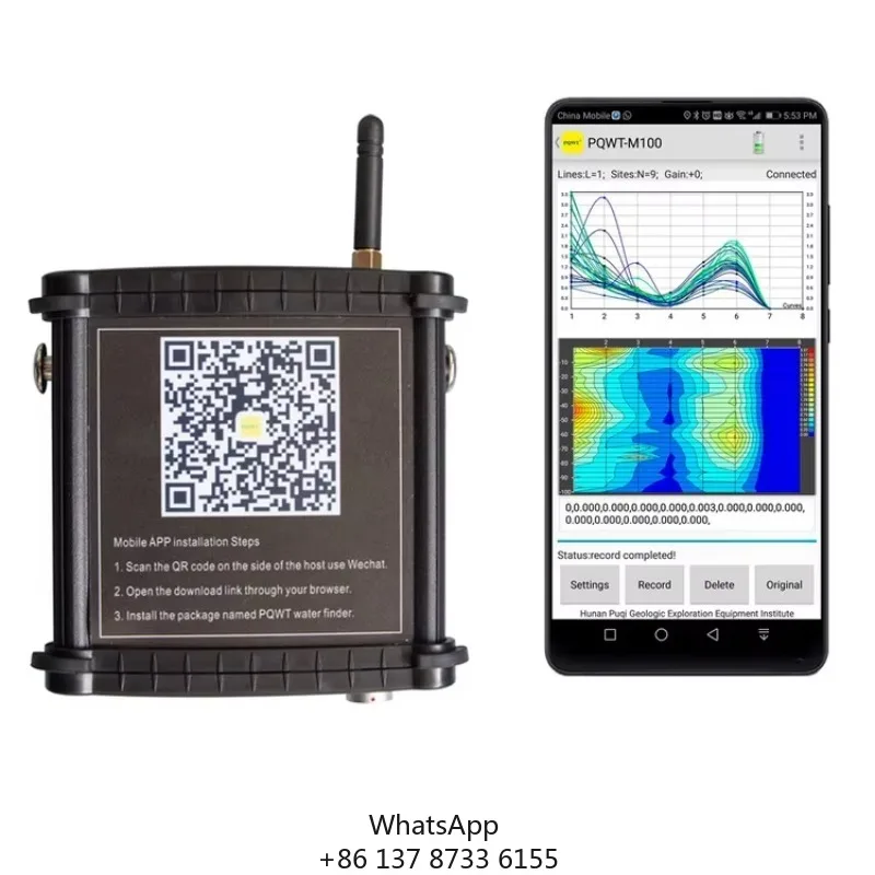 High-Density Automatic Water Finder Instrument Multi-Channel Fast Mapping With Engine And PLC Core Components For Sale