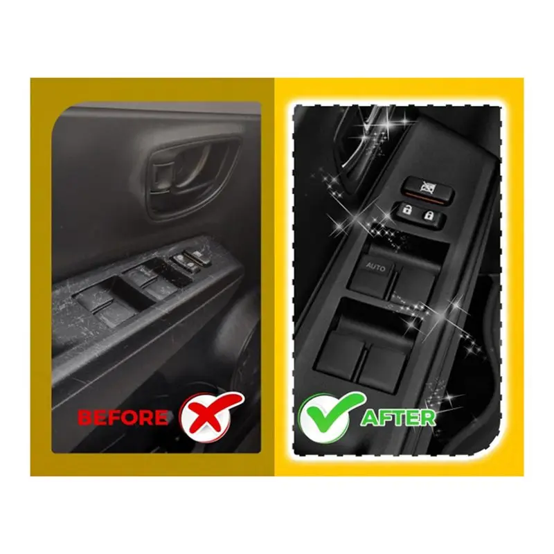 Top-Rated Car Front Window Switch Control Panel Cover For Toyota Yaris 2012-2014 Car Accessorie