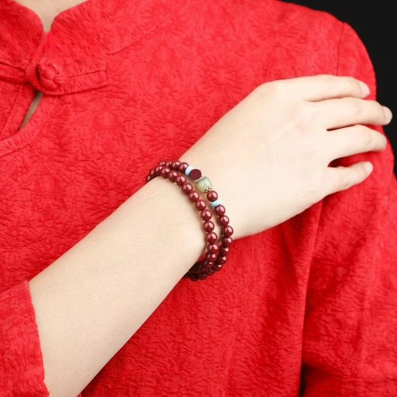 سوار الزنجفر الطبيعي الرائع الجديد، مجوهرات للجنسين #4