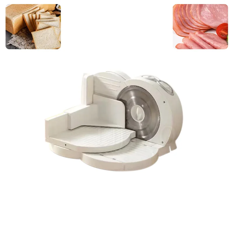 

Electric Restaurant Semi-Automatic Fish Meat Sausage Cheese Cutter Frozen Meat Slicer Slicing Machine