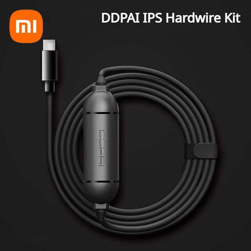 Xiaomi New DDPAI Mini 5/Min 3/Z40/Z50 Hardwire Kit 12/24V Micro USB Type-C Car Charger Hardkit Car DVR Dash Cam Camera Cable Set