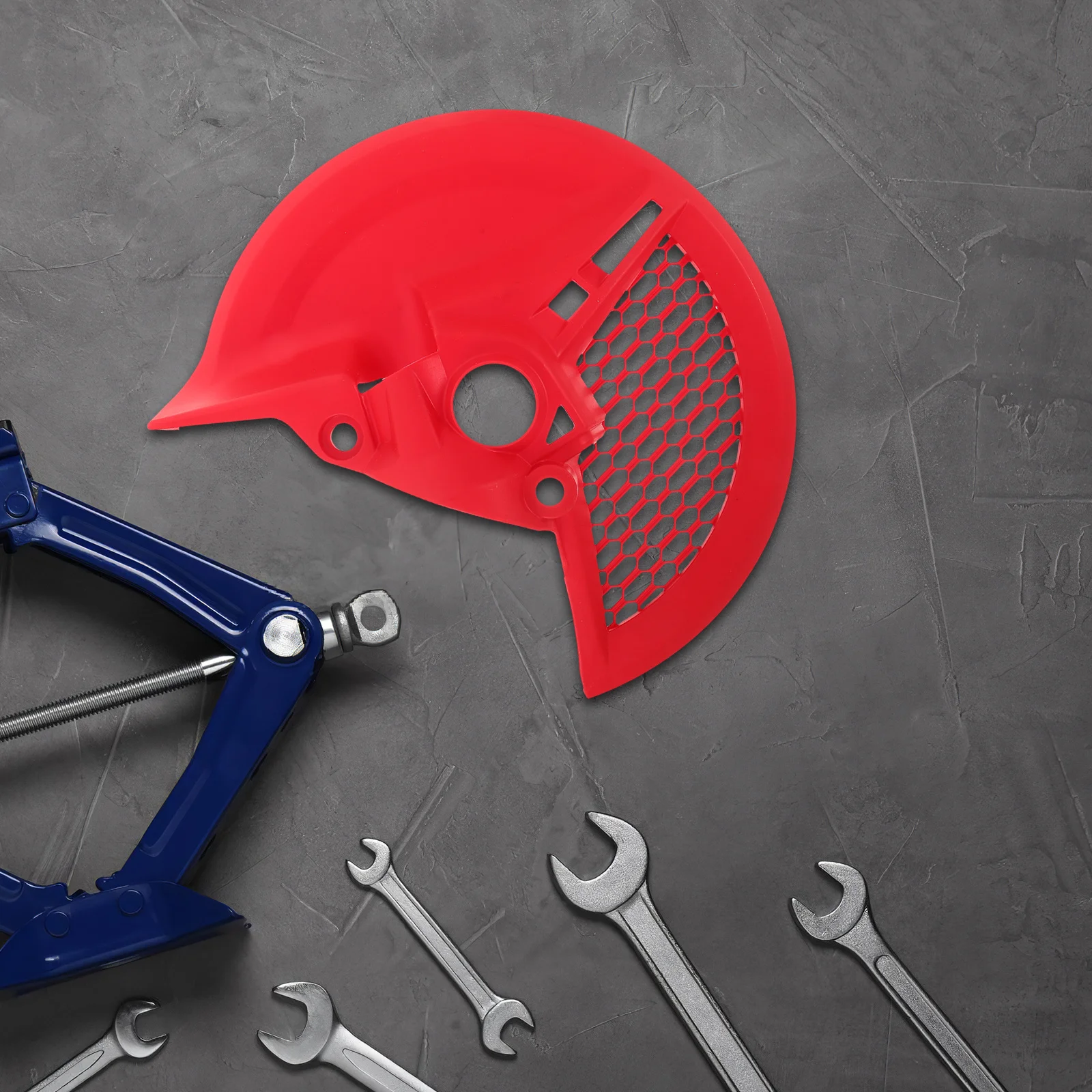 

Brake Disc Guard For Motorcycles Front Caliper Cover Durable Pp Impact Resistant Lightweight Dirt Bike Rotor Cover