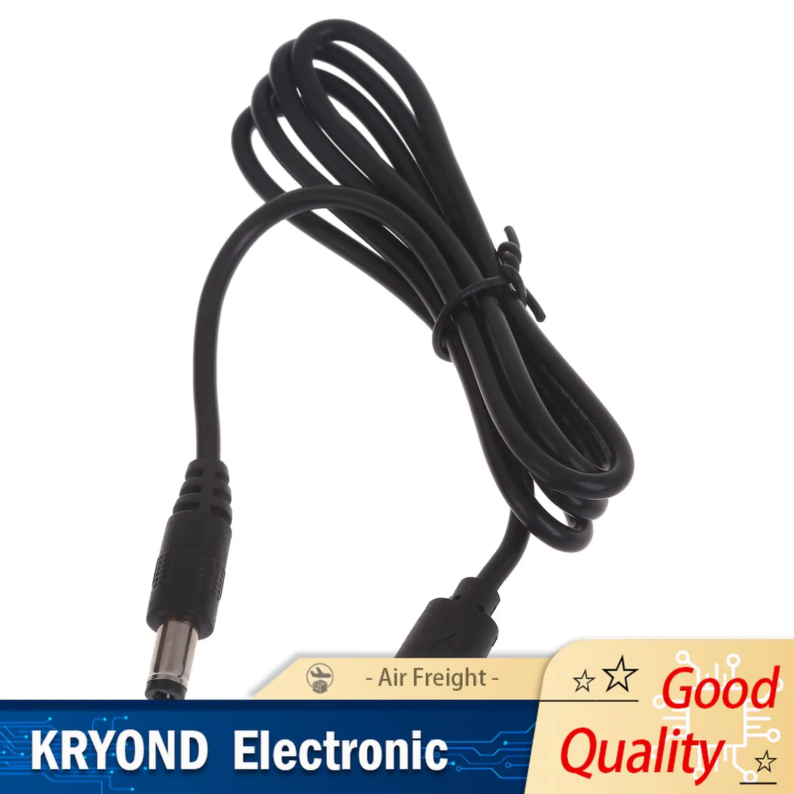 DC to USB Type-C Power Cable 5.5x2.1mm 2.5mm PD 9V-12V-15V-20V Versatile Power Supply Cable Wireless Router Laptop LED Strip