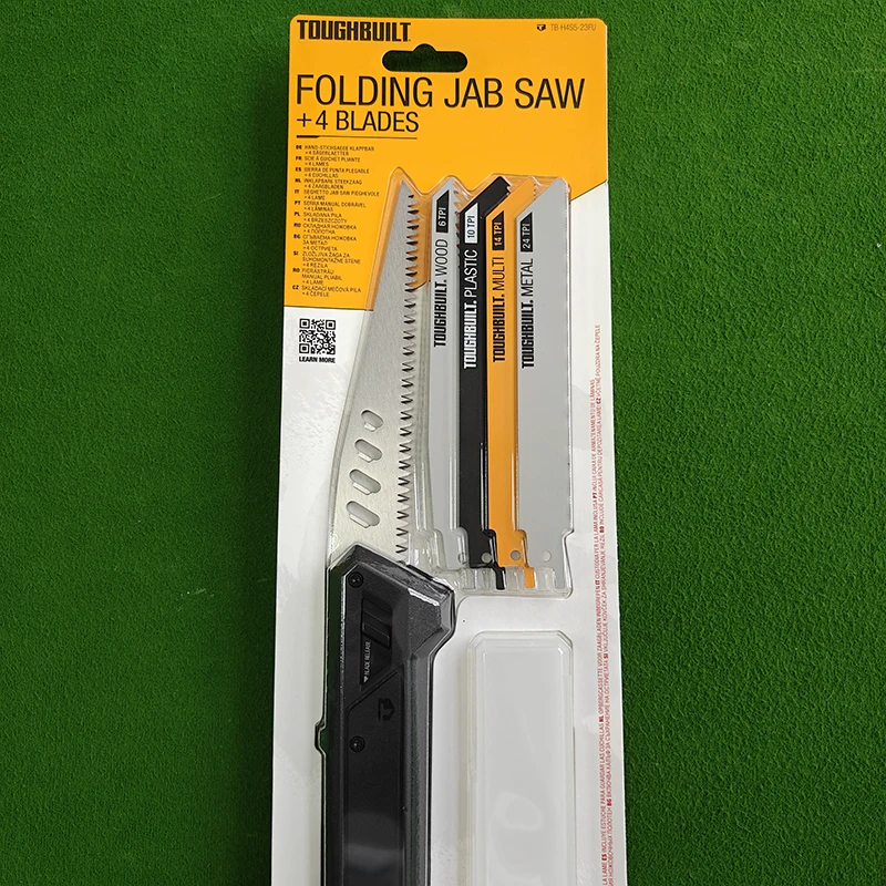 TOUGHBUILT TB-H4S5-23FU Folding Jab Saw with 5 Blades Multi-Purpose Hand Saw with Blade Storage Box - view 2