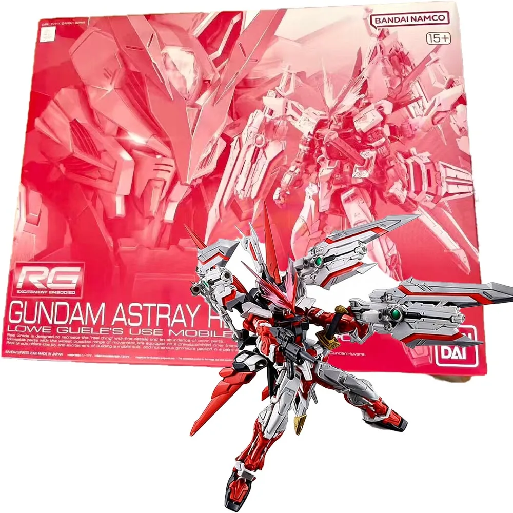 

В наличии оригинальная модель BANDAI RG 1/144 Gundam Lost Red Dragon MBF-P02, аниме-фигурка, подлинная игрушка в коробке.