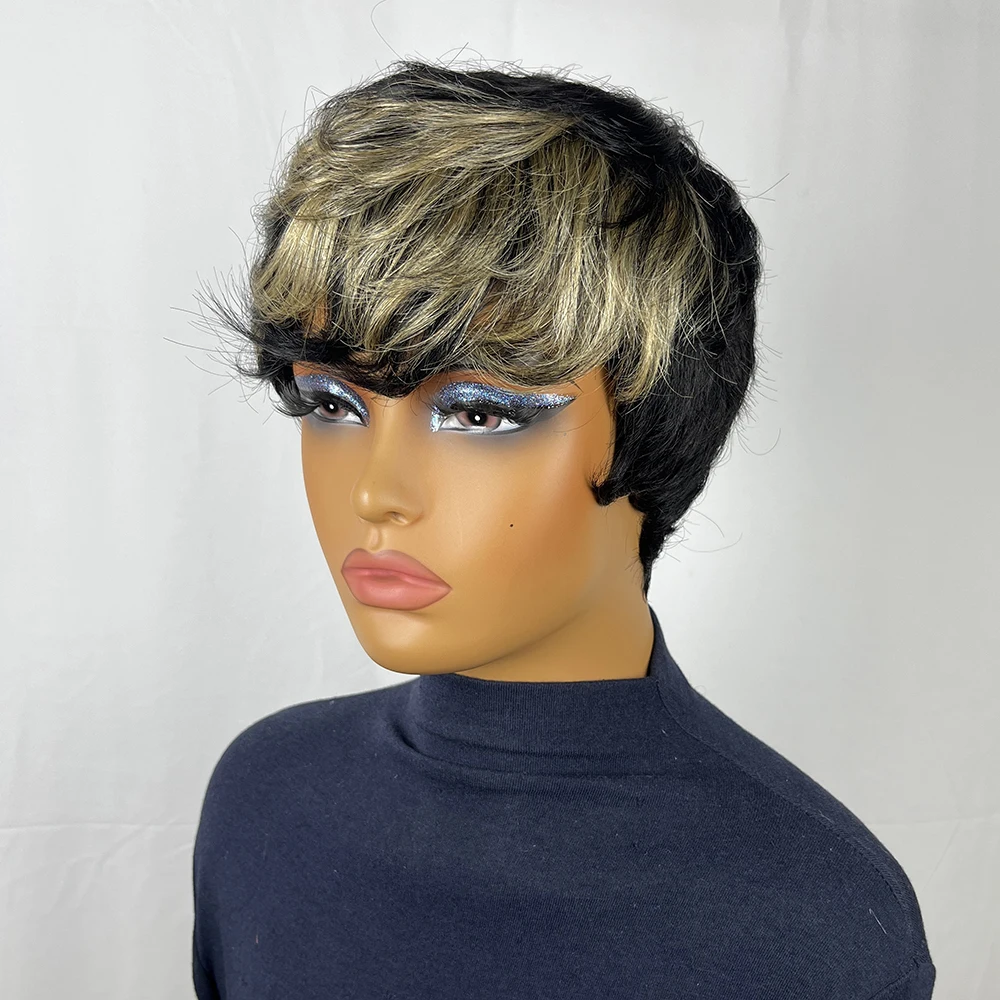 خصلات الشعر المستعار الإنسان القصير 6 في عابث قطع الباروكات شعر الإنسان غلويليس شعر مستعار الطبقات Hd الدانتيل الباروكات الأحمر يسلط الضوء على جاهزة لارتداء شعر مستعار بورجوندي #5