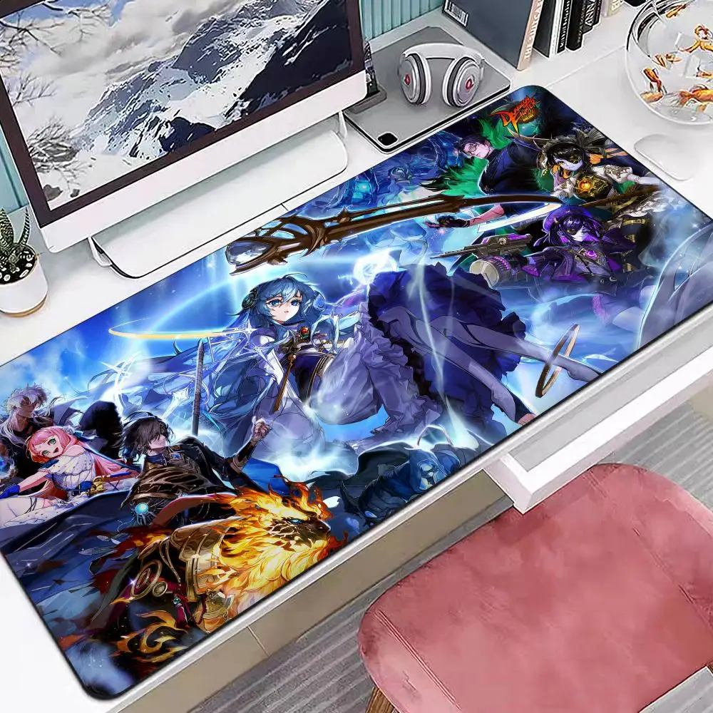 

Коврик для мыши Game Dungeon And Fighter, несколько размеров, большой квадратный коврик для компьютерного офиса, игрового стола, резиновые противоскользящие коврики для мыши