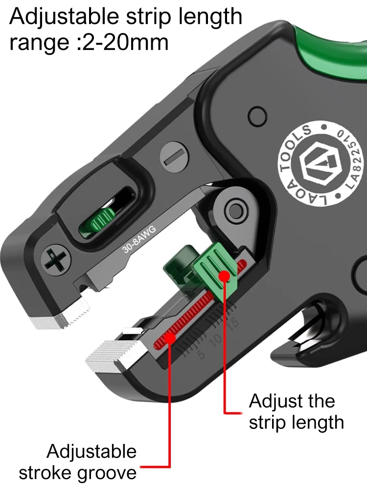 Professionele automatische draadstriptang Multifunctionele snelle draadsnijtang Elektricientang