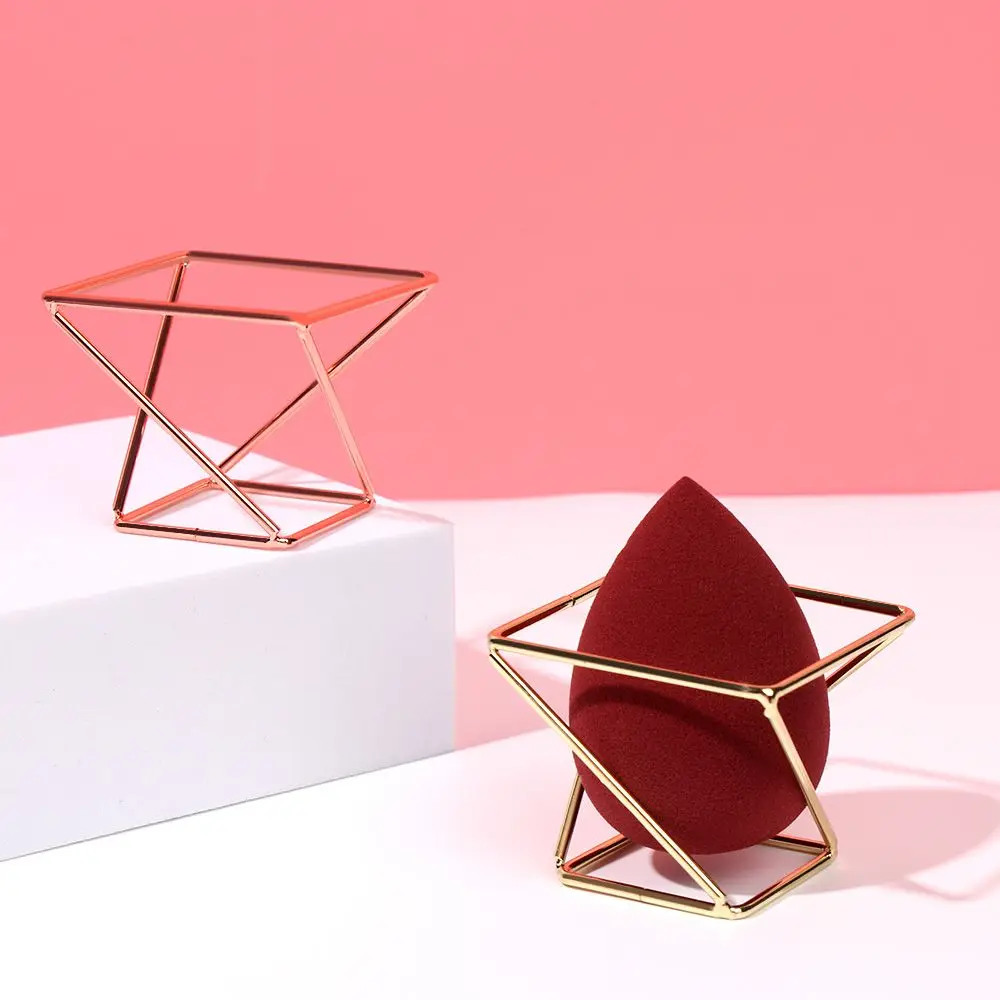 Fashion Storage Rack Retro Magic Three-dimensional Powder Puff Shelf Creative