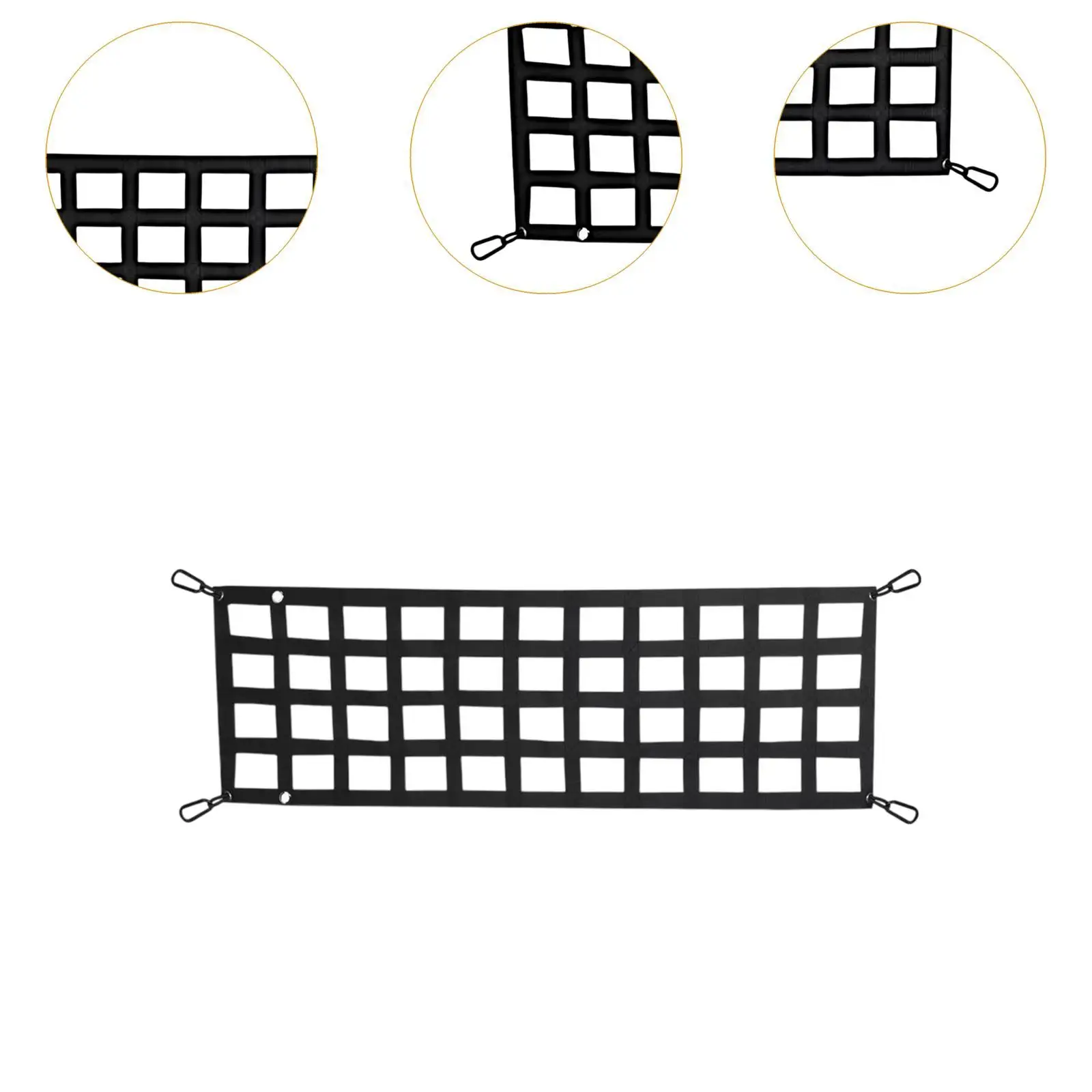 Cargo Securement Net Highly Elastic Barrier Net for SUV ATV Truck Bed