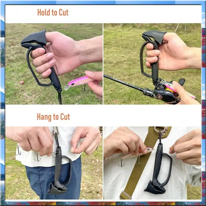 

Top Deals Plastic Fishmouth Clamp Fish Controller Wear-Resistant Tungsten Steel Fishing Line Shear Multifunctional Fishing Tool