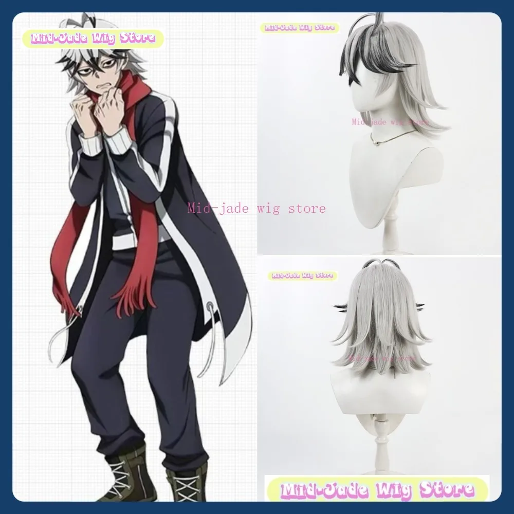 

Mid-jade Wig Store Togen Anki Tsubaki Roro Cosplay Wig Anime Game Role Playing Synthetic Hair Halloween Party