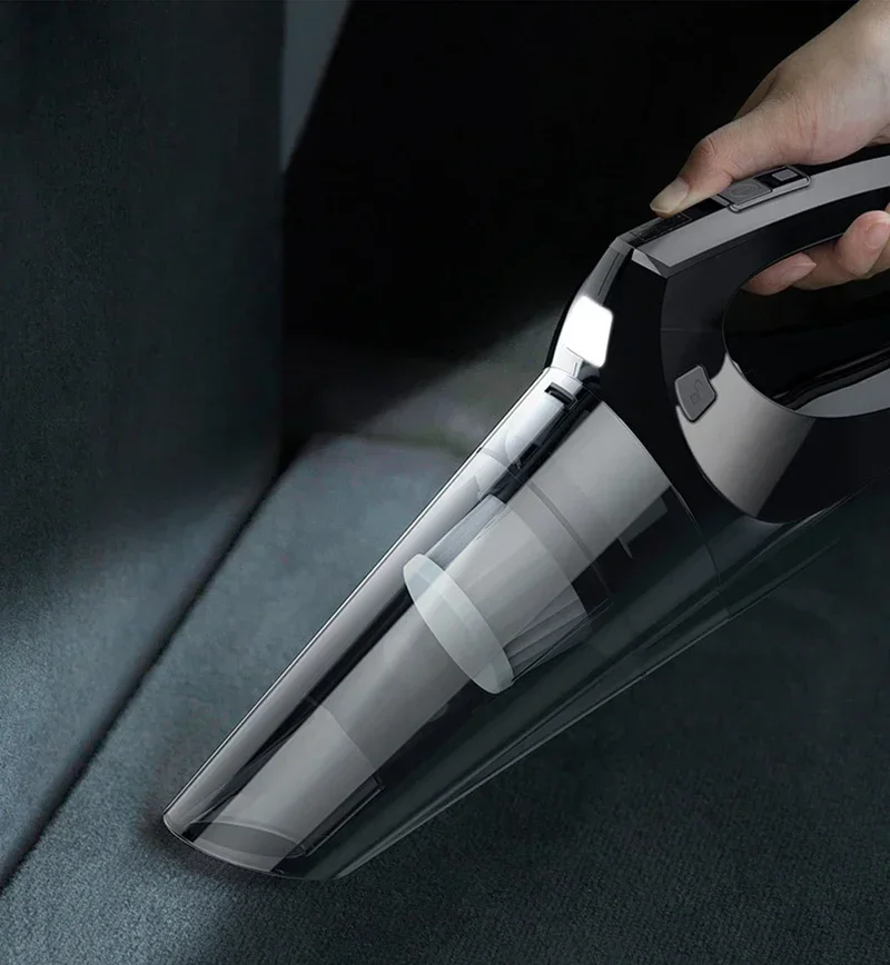 Маленький ручной пылесос с беспроводной зарядкой для бытовой мощной уборки