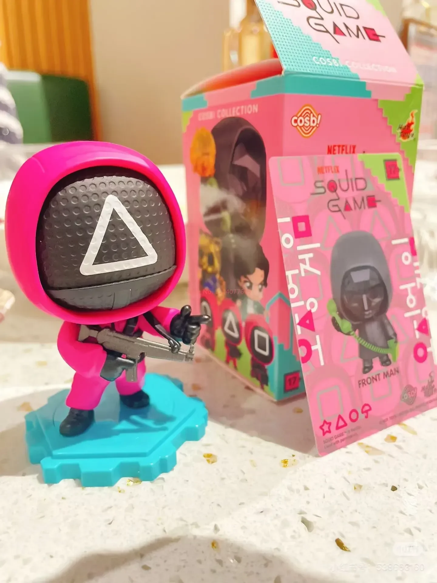 Cosbi juego de calamar juguetes calientes caja ciega serie 2 minifigura muñeca coleccionable Giftra