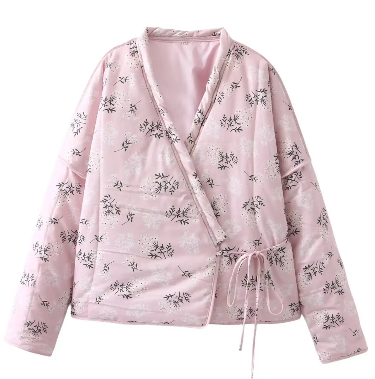 

Парки женские корейские зимние, полиамидные, стеганые, со сборками, поясом, плиссированные, со стоячим воротником и полной молнией, пальто для поездок на работу