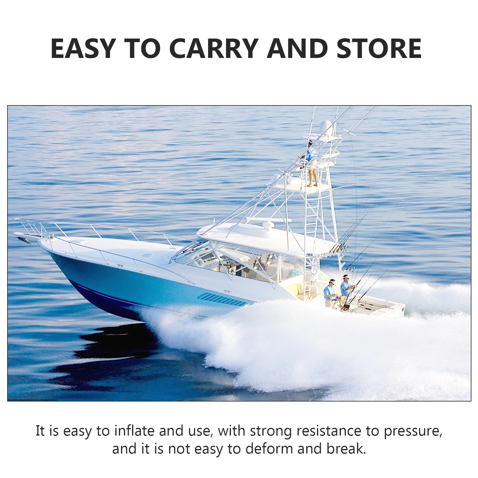 

Premium PVC Anti-Collision Ball Inflatable Yacht Buoy Durable Marine Bumper Fade Resistant Strong Pressure Resistance Bright