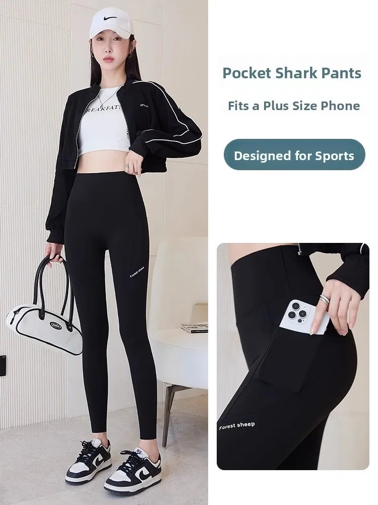 Trendy ark Haut Yoga Hosen Thiened Frühling Herbst Winter frauen Boting orts Oberbekleidung Tragen Fce ket Hohe Taille