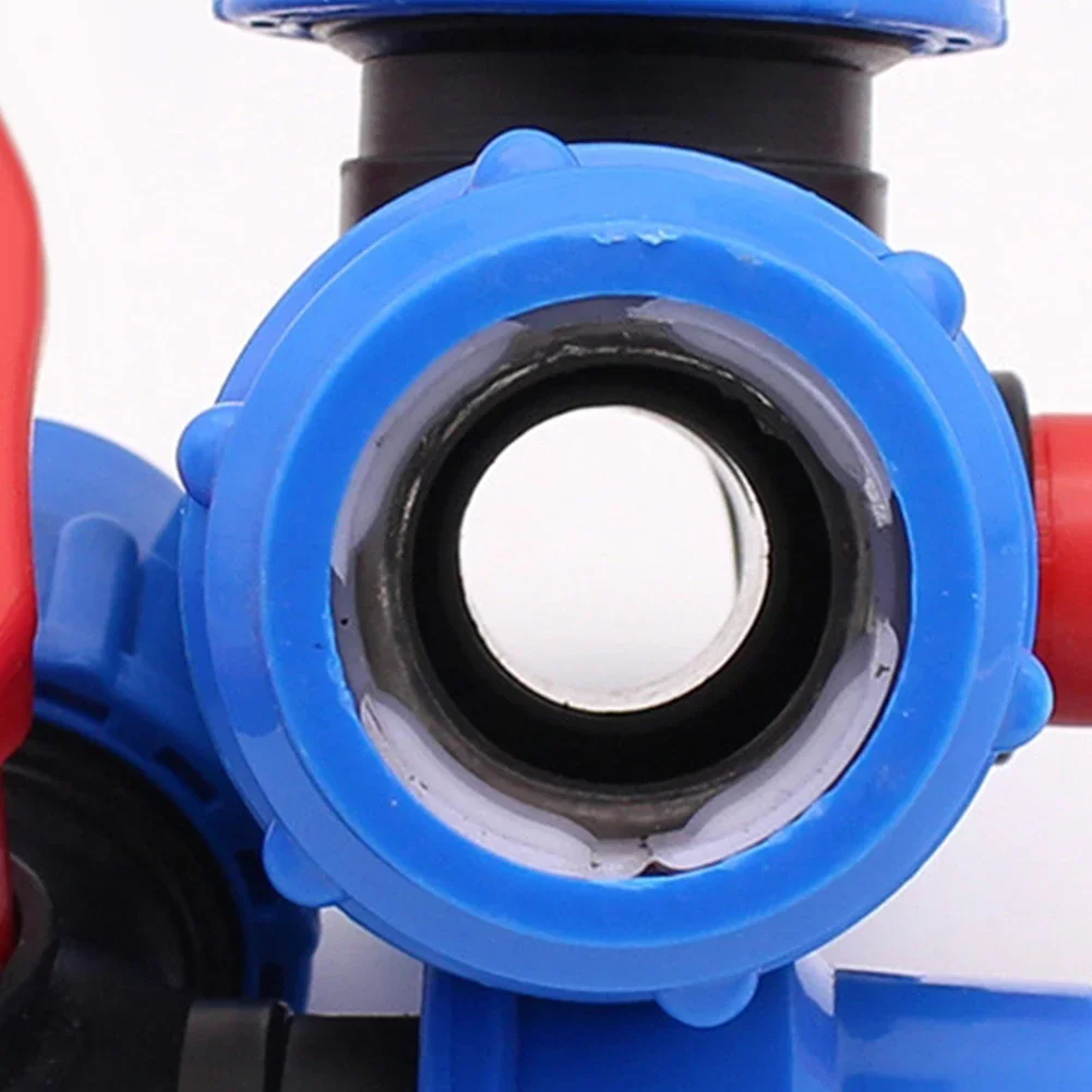 

PE Three-way Fast Connection Valve Tee T-type Plastic Pipe Valve 20/25/32/40/50mm Agricultural Garden Tap Water Irrigation