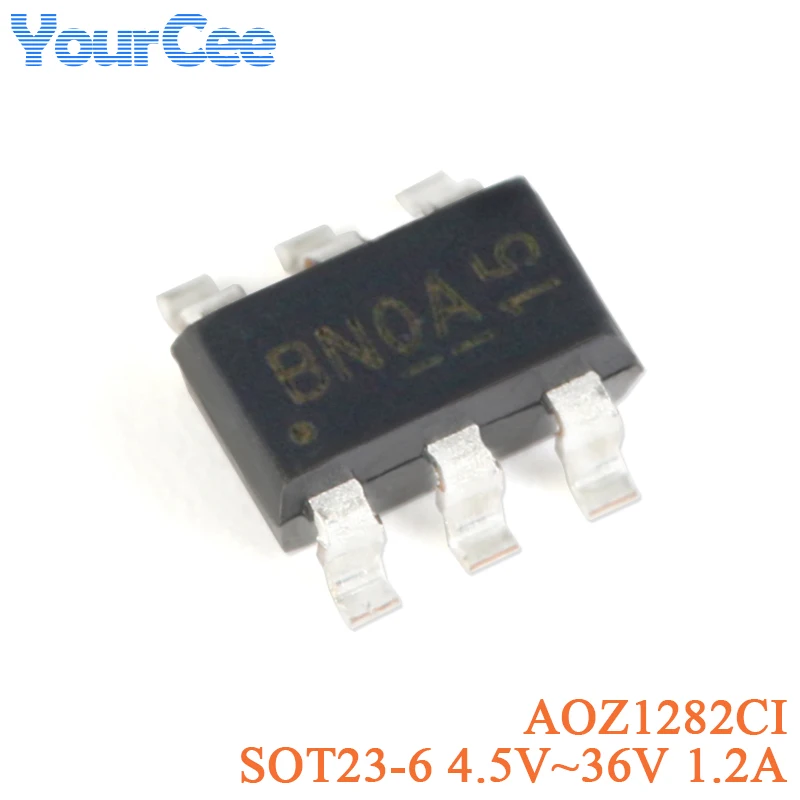 20PCS/5PCS AOZ1282CI SOT23-6 AOZ1282 BNOA15 BN0A 4.5V~36V 1.2A Adjustable DC-DC Buck Chip