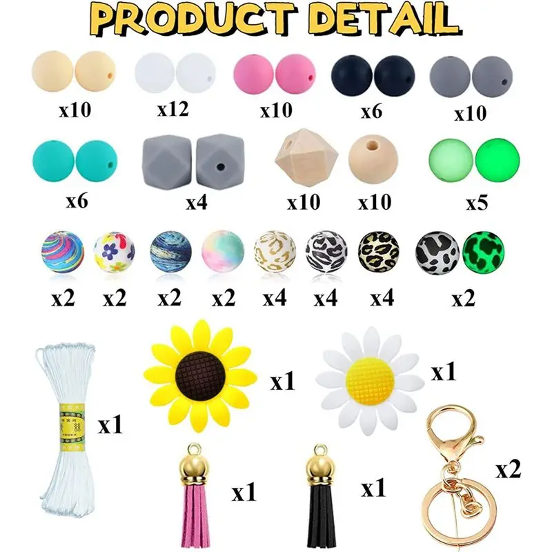 【coupon-】{0}silicone-beads-for-keychain-making-15mm-assorted-beads-bulk-for-diy-craft-necklace-bracelet-jewelry-making