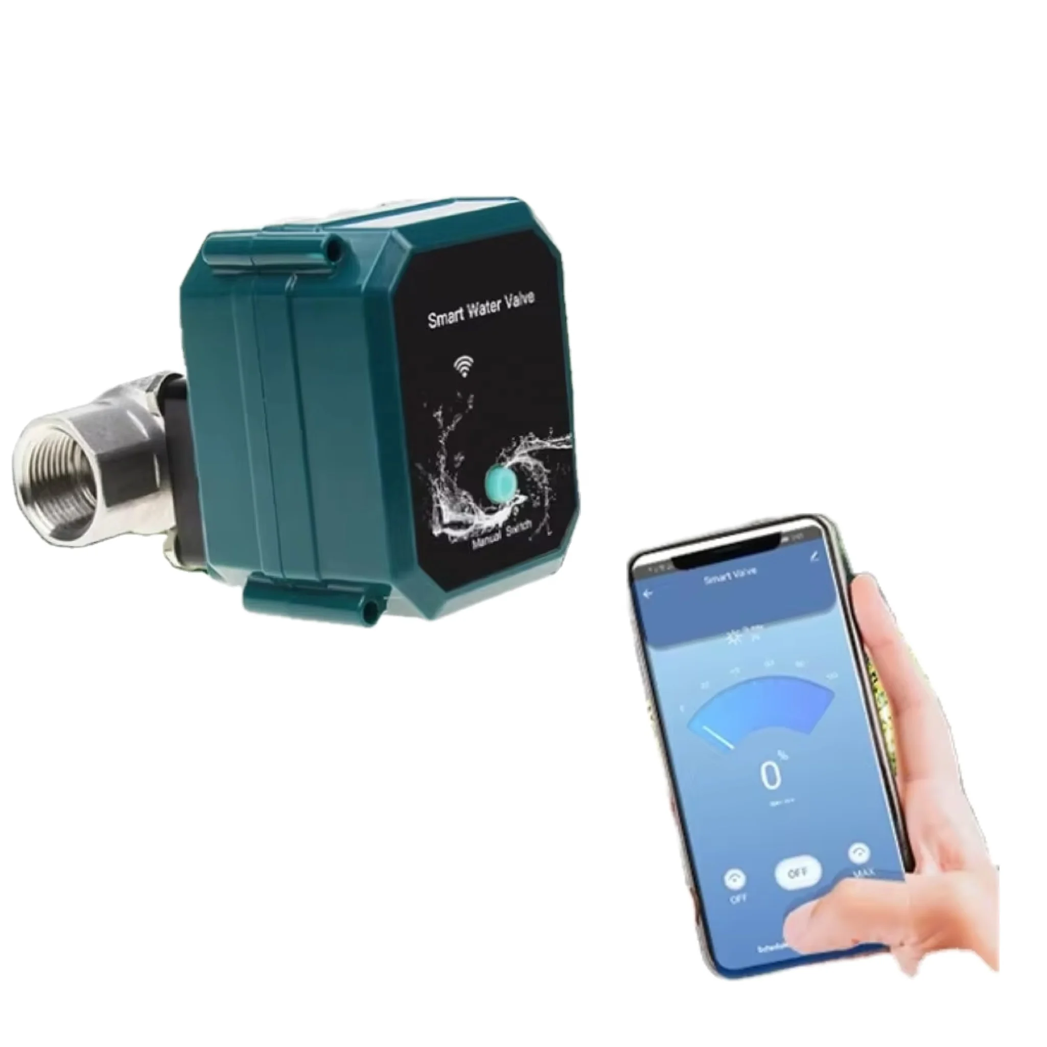 Smart WiFi-controlled Water Irrigation System With Automatic Cut-off Feature For Farms Gardens Electric-powered Ball Structure
