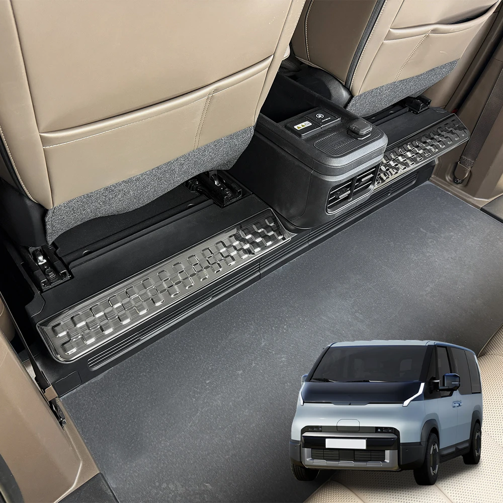 

Защитная накладка на задний порог из нержавеющей стали для Kia PV5 2025-2026, аксессуары для автомобиля