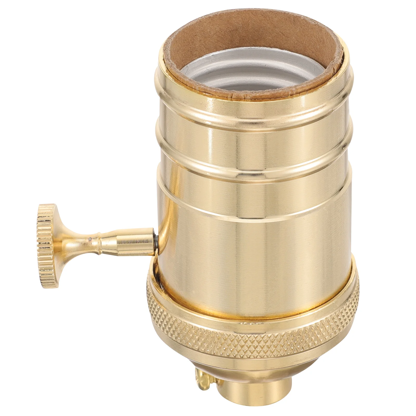 مصباح كلاسيكي المقبس المسمار في ضوء لمبة حامل المقبض Diy بها بنفسك الإضاءة إصلاح ملحقات المصابيح الرجعية مقبس معدني