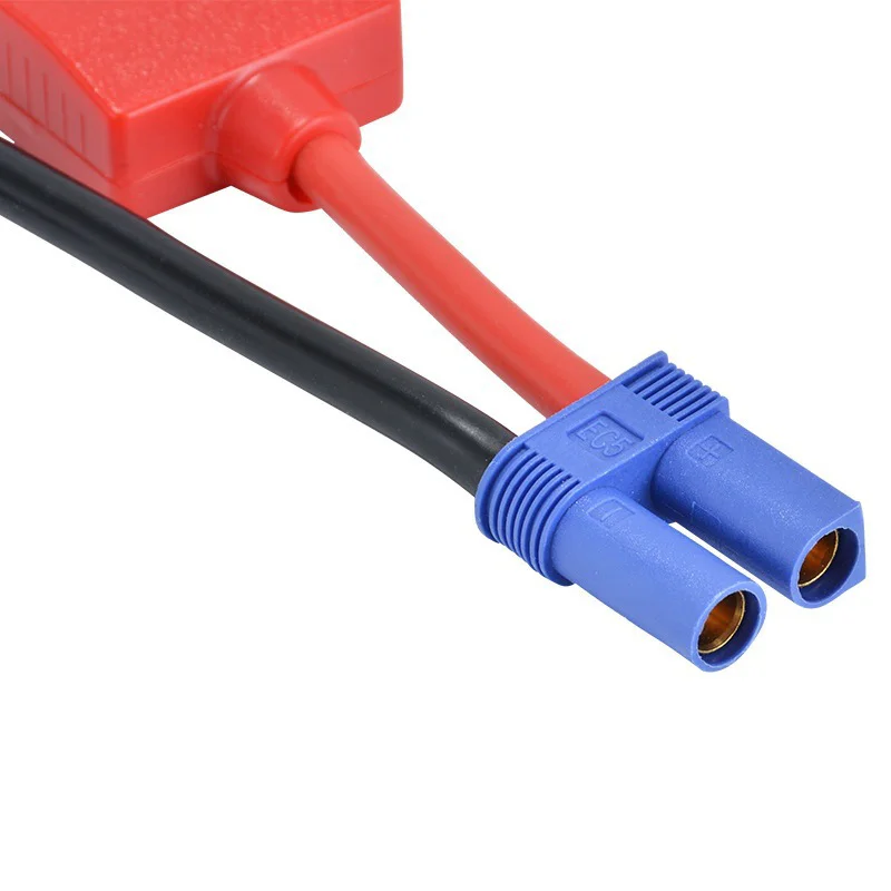 Jump Starter Cable with Clamps Booster Cable with EC5 Plug Connector and Prevent Reverse Charge Module for Car Jump Starter