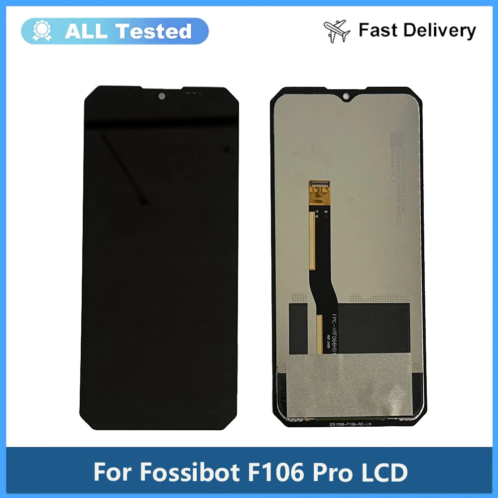 New Original Touch Display For Fossibot F106 Pro Phone Screen LCD Replacement Parts + Disassemble Tool