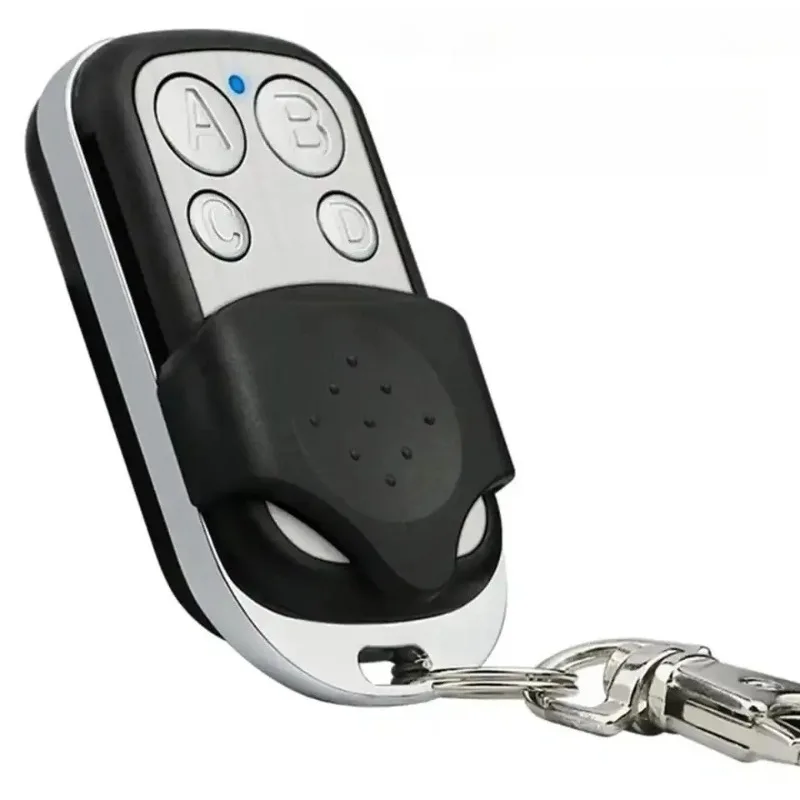 Universal 4 Buttons Garage Door Opener Remote 433MHZ Clone Fixed Learning Rolling Code Duplicator