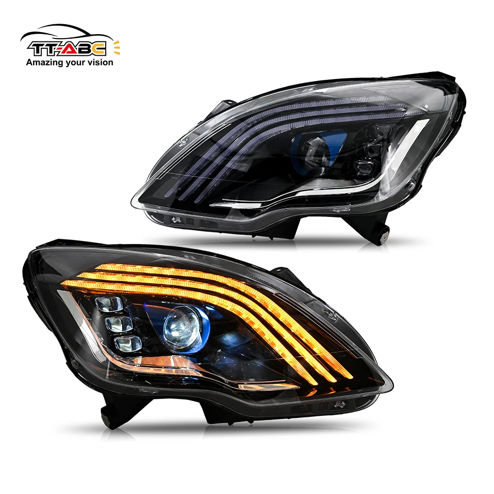 

TT-ABC Factory Wholesale Headlight for 2010-2017 Mercedes Benz W251 R-Class R300 R320 R350 R400 R500 Upgrade Maybach Design