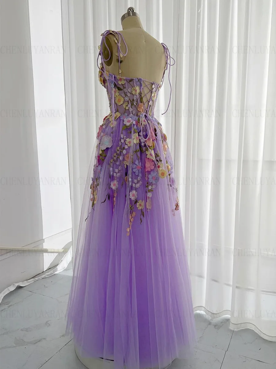 Purple Lace Prom Dresses 2025 Women Sweetheart A-Line Long Evening Gowns Floor-Length Elegant Formal Party Dress فساتين ا