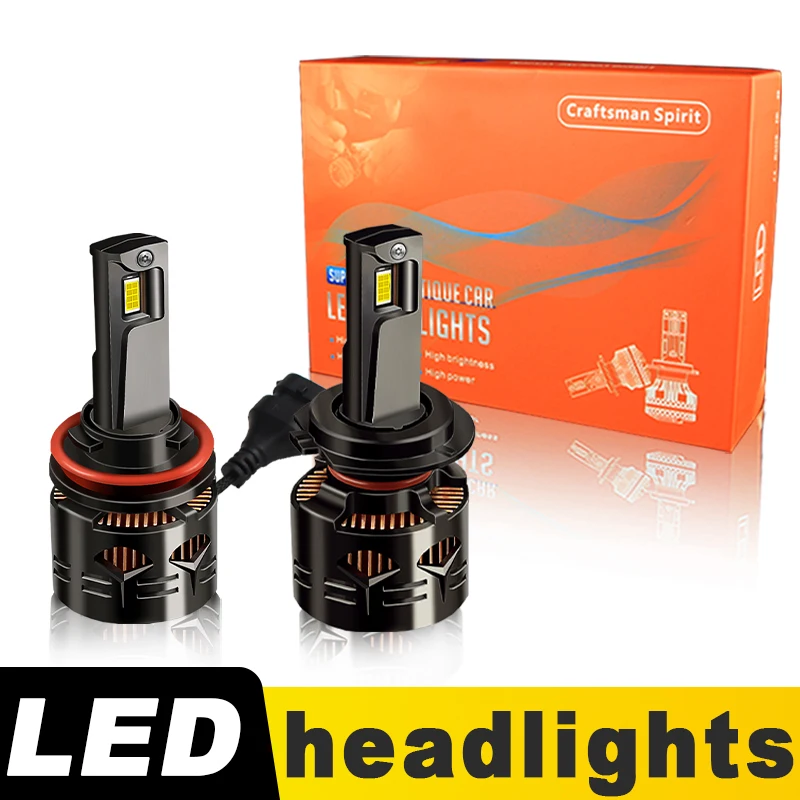 

2PCS CANbus H7 H11 LED Headlight Bulb with Fan 30000LM High Low Foglight Power Super Bright Plug & Play For KIA OPTIMA 2014 2015