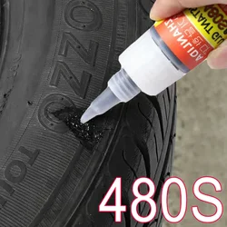 480S Tire Repair Instant Glue Rubber Adhesives Black Glue Fast Caulk Repair Seal Tyre Sealant Bike Car Motorcycle Repair Tools