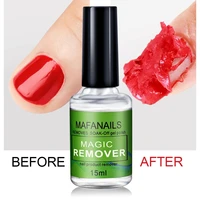 MAFANAILS-Dissolvant Magique pour Verhéritage à Ongles, Gel UV, Dissolvant Rapide, Semi Continu, Verhéritage à Ongles, Colle Annulée, 15ml, 15ml 3