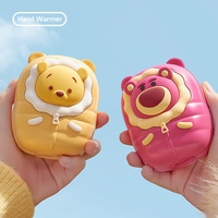 Disney Lotso Hand Warmer Power Bank 2-In-1 Winter Pooh Bear Hand Warmer Usb Rechargeable Mini Toy For Children'S Christmas Gifts