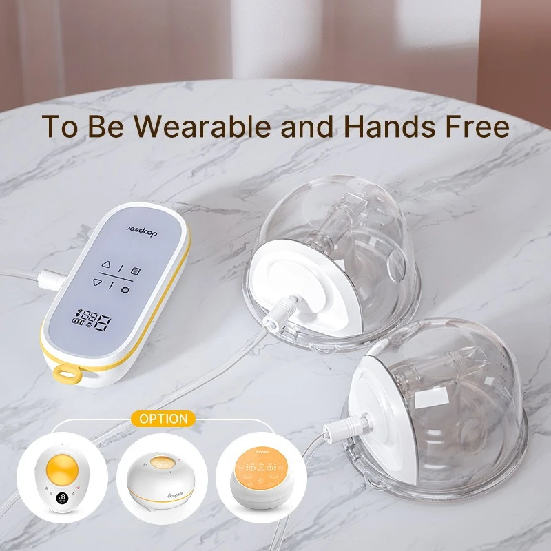 Hand-free Breast Pump Bilateral Electric Breast Milk Automatic Portable Silent Breast Pregnant For Women Wearable