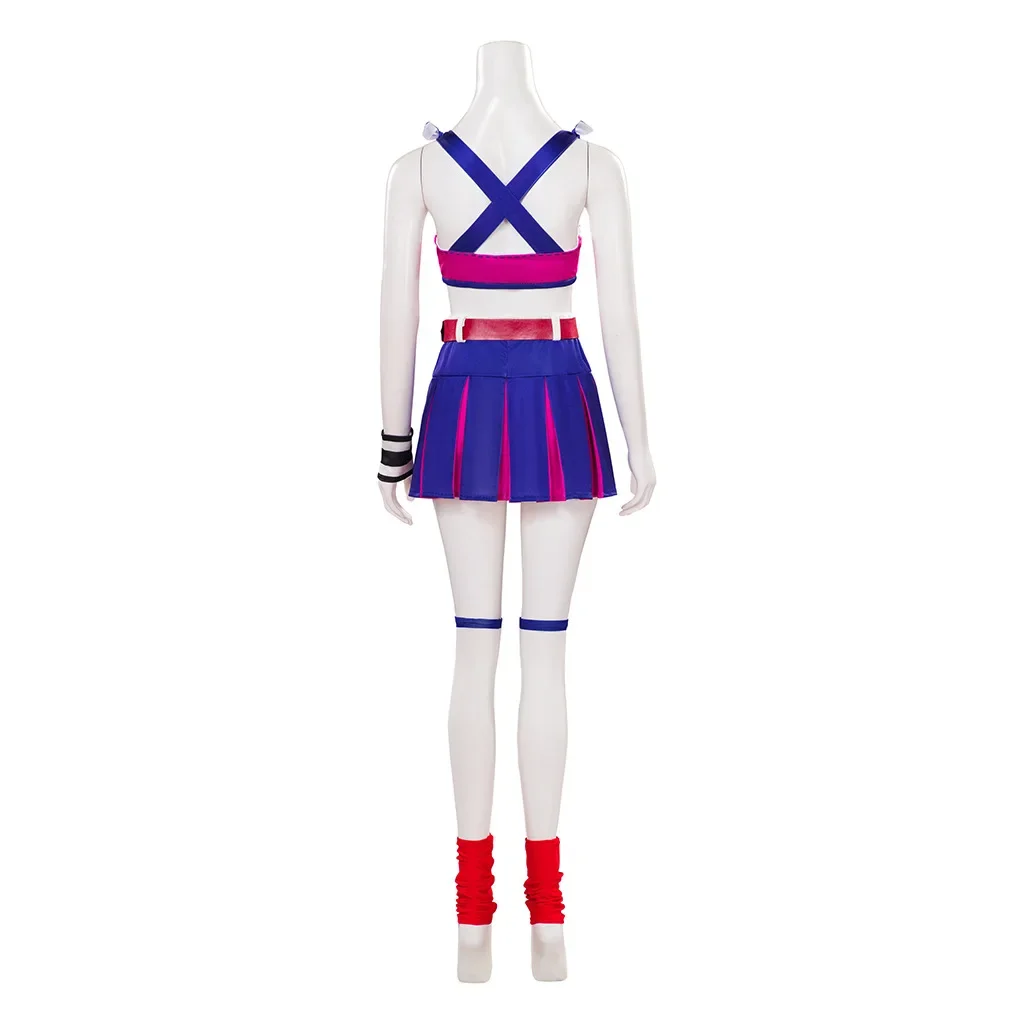 Game Lollipop Chainsaw Juliet Cosplay Costume Adult Women Top Skirt Suit Halloween Outfit Uniform Performance