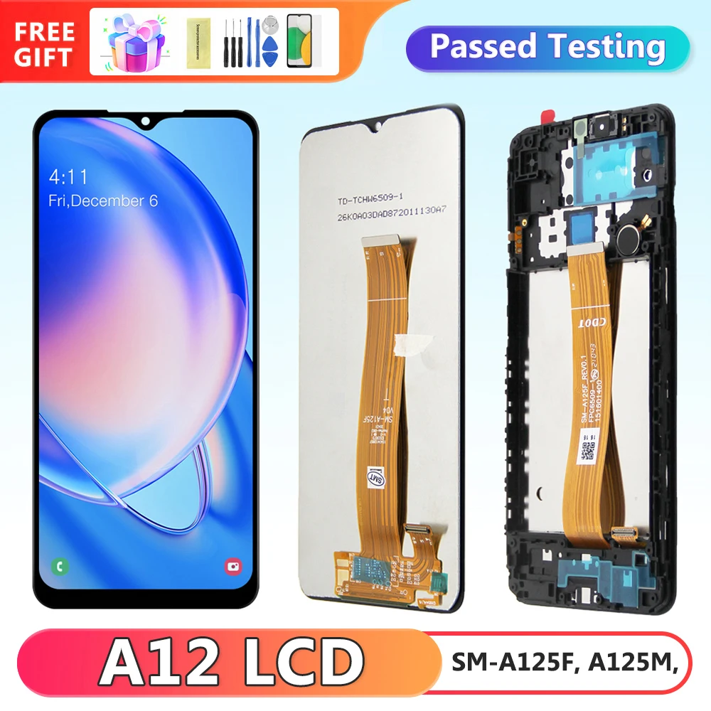 การรีวิวและแนะนำหน้าจอ LCD สำหรับ Samsung Galaxy A12 รุ่น A127