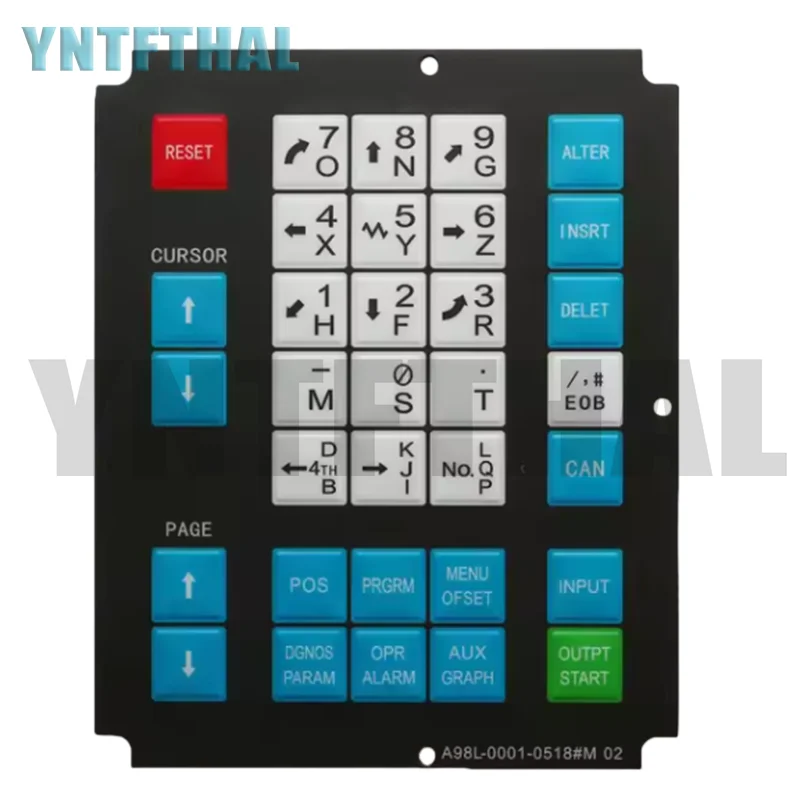

New Membrane Keyboard Membrane A98L-0001-0518 # M A98L-0001-0518 # M02 Membrane Button